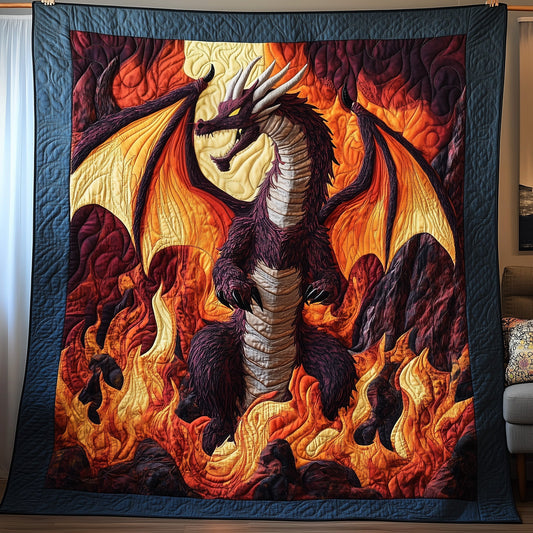 Fury of the Firelands Quilted Blanket GFTOAB3543