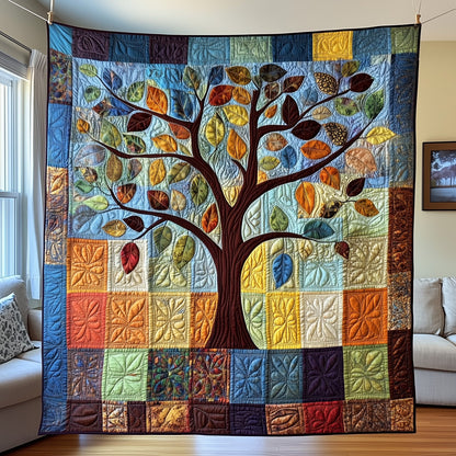 Elegant Tree Quilted Blanket GFTOTP4306