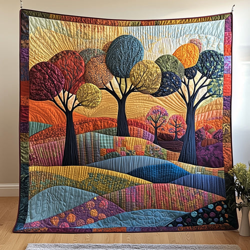 Elegant Tree Quilted Blanket GFTOTP4301