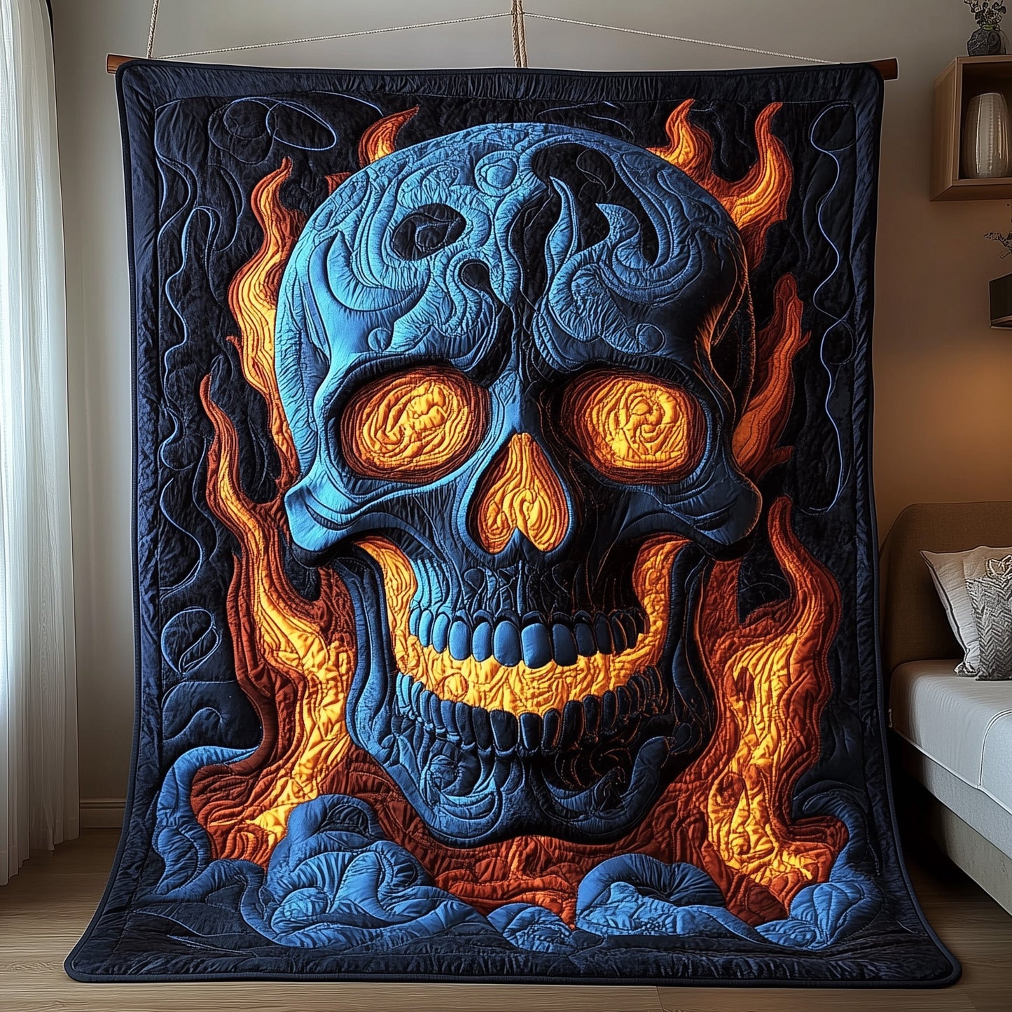 Ember King Quilted Blanket GFTOAB3537