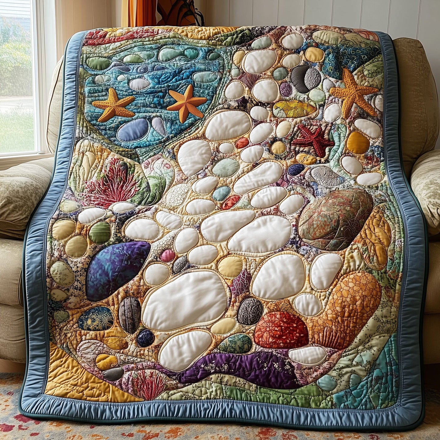 Ocean Treasures Quilted Blanket GFTOAB3379