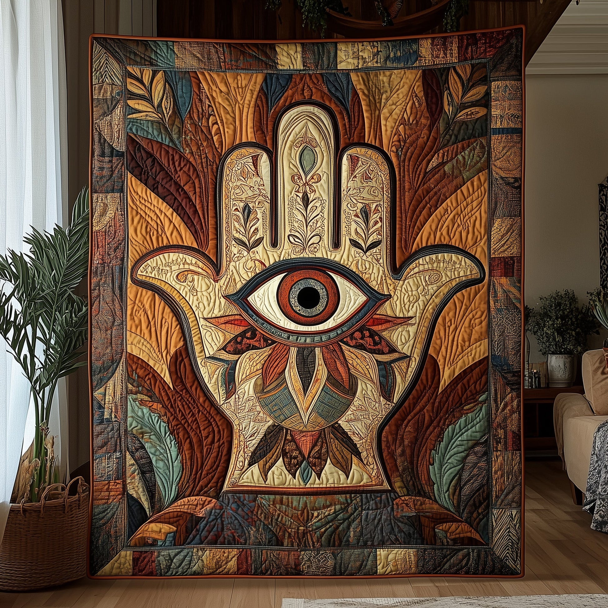 Psychedelic Guardian Quilted Blanket GFTOHD3359