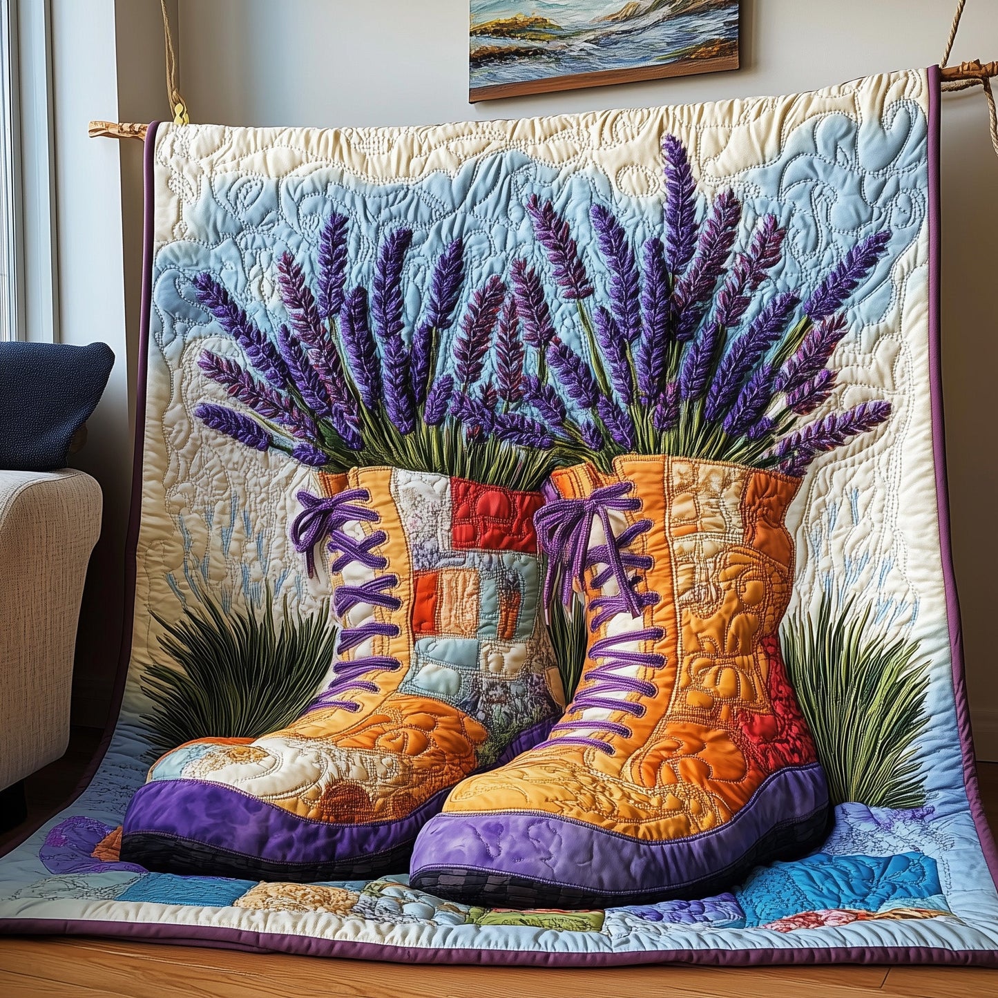 Grace in Strength Quilted Blanket GFTOAB3441
