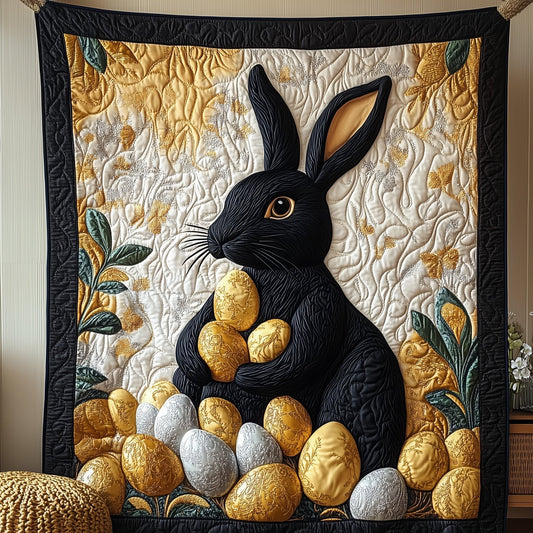 Hopping into Easter Quilted Blanket GFTOAB3396