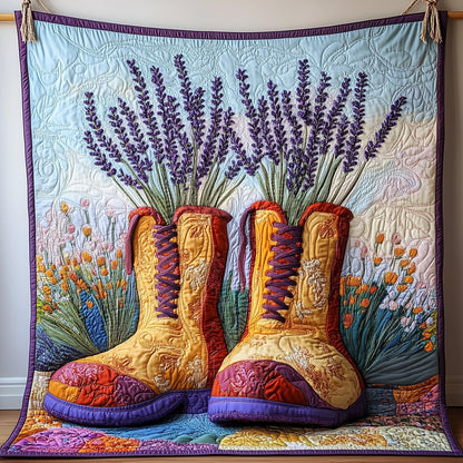 Wild And Feminine Quilted Blanket GFTOAB3445
