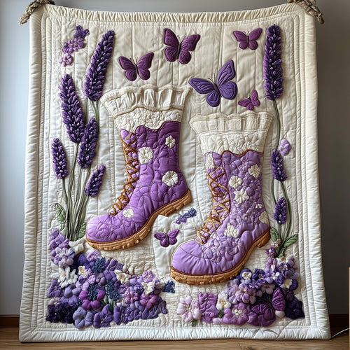 Boots Breeze And Blossoms Quilted Blanket GFTOAB3452