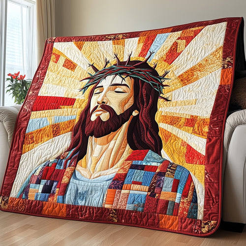 Crown of Thorns Quilted Blanket GFTOTP4194
