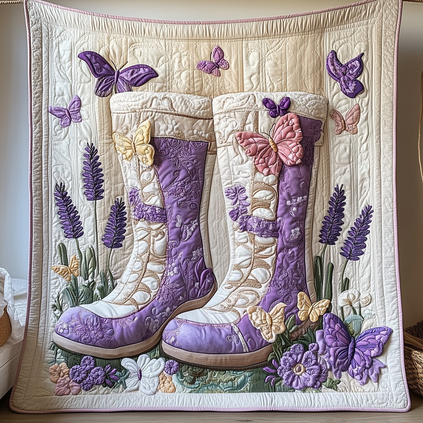 Her Journey Her Bloom Quilted Blanket GFTOAB3443