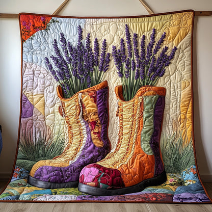 Wild And Feminine Quilted Blanket GFTOAB3444