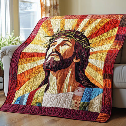 Crown of Thorns Quilted Blanket GFTOTP4193