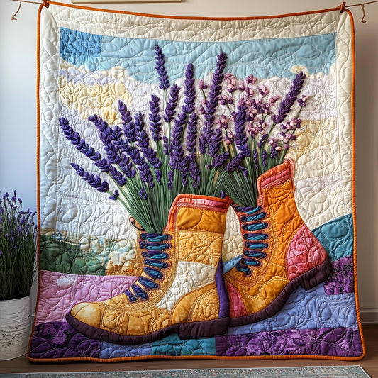 Blooming Steps Quilted Blanket GFTOAB3447