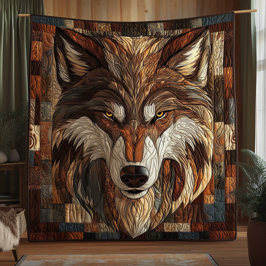 Majestic Fenrir Wolf Quilted Blanket GFTOHD3371