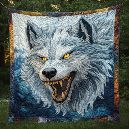 Fenrir Wolf Quilted Blanket GFTOHD3394