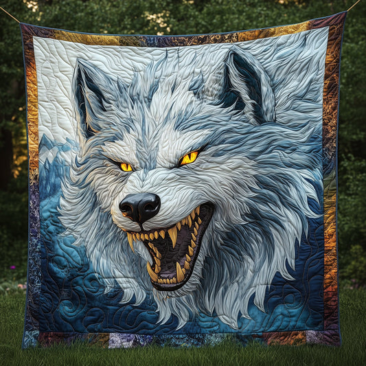 Fenrir Wolf Quilted Blanket GFTOHD3394