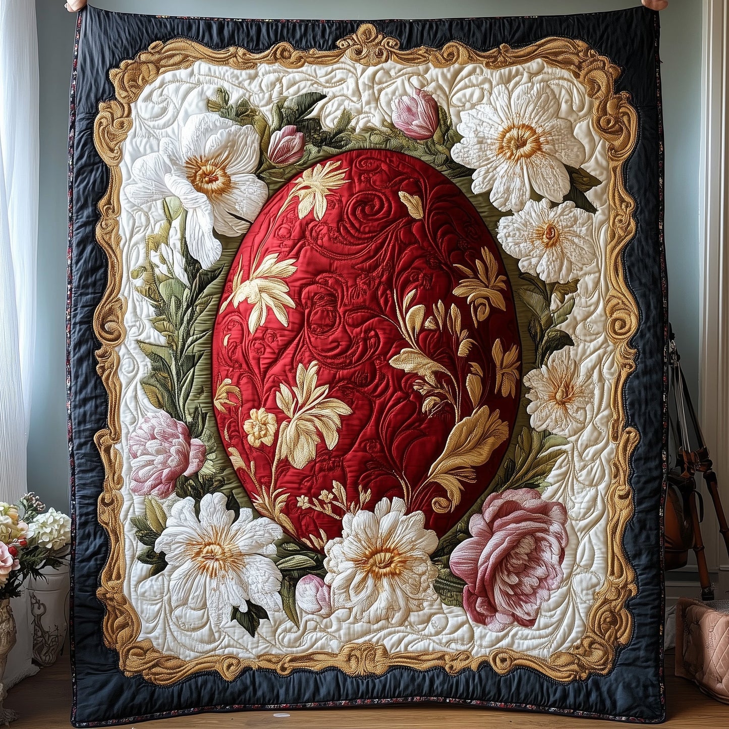 Egg Mystery Quilted Blanket GFTOAB3410