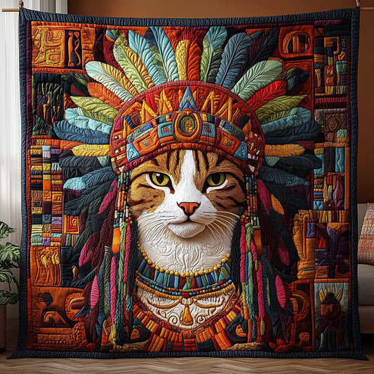 Wildheart Feline Quilted Blanket GFTOAB3456
