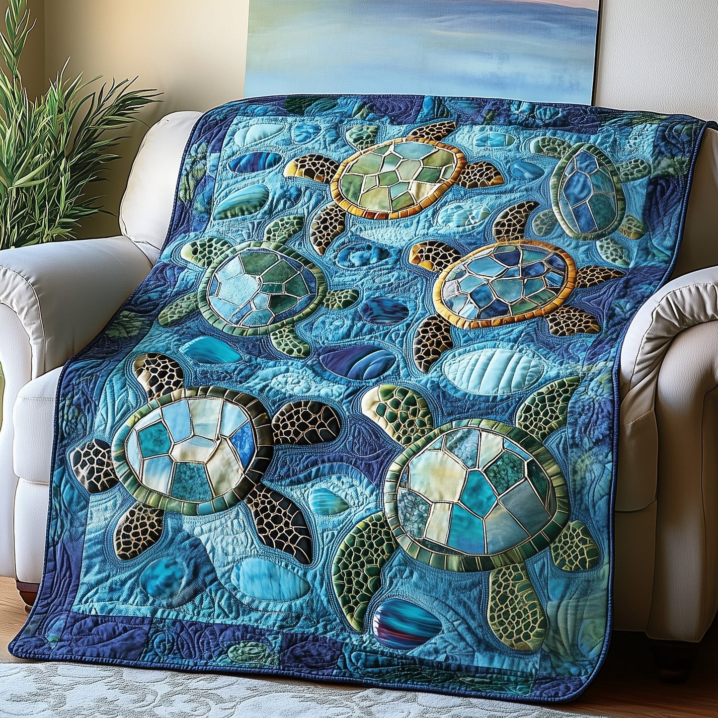 Slow and Steady Quilted Blanket GFTOAB3421