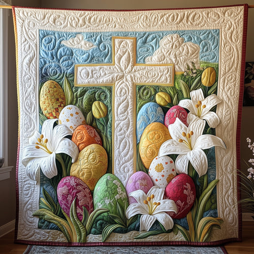 Resurrection Blessings Quilted Blanket GFTOAB3418