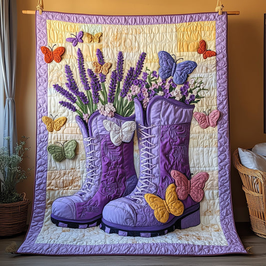 Boots Breeze And Blossoms Quilted Blanket GFTOAB3450