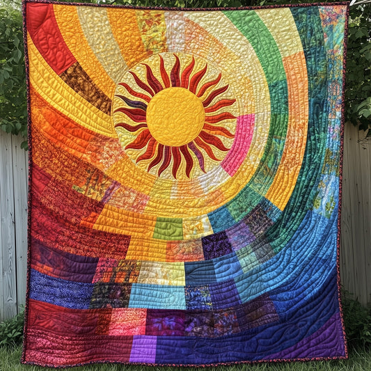 Radiant Sunburst Quilted Blanket GFTOAB3394