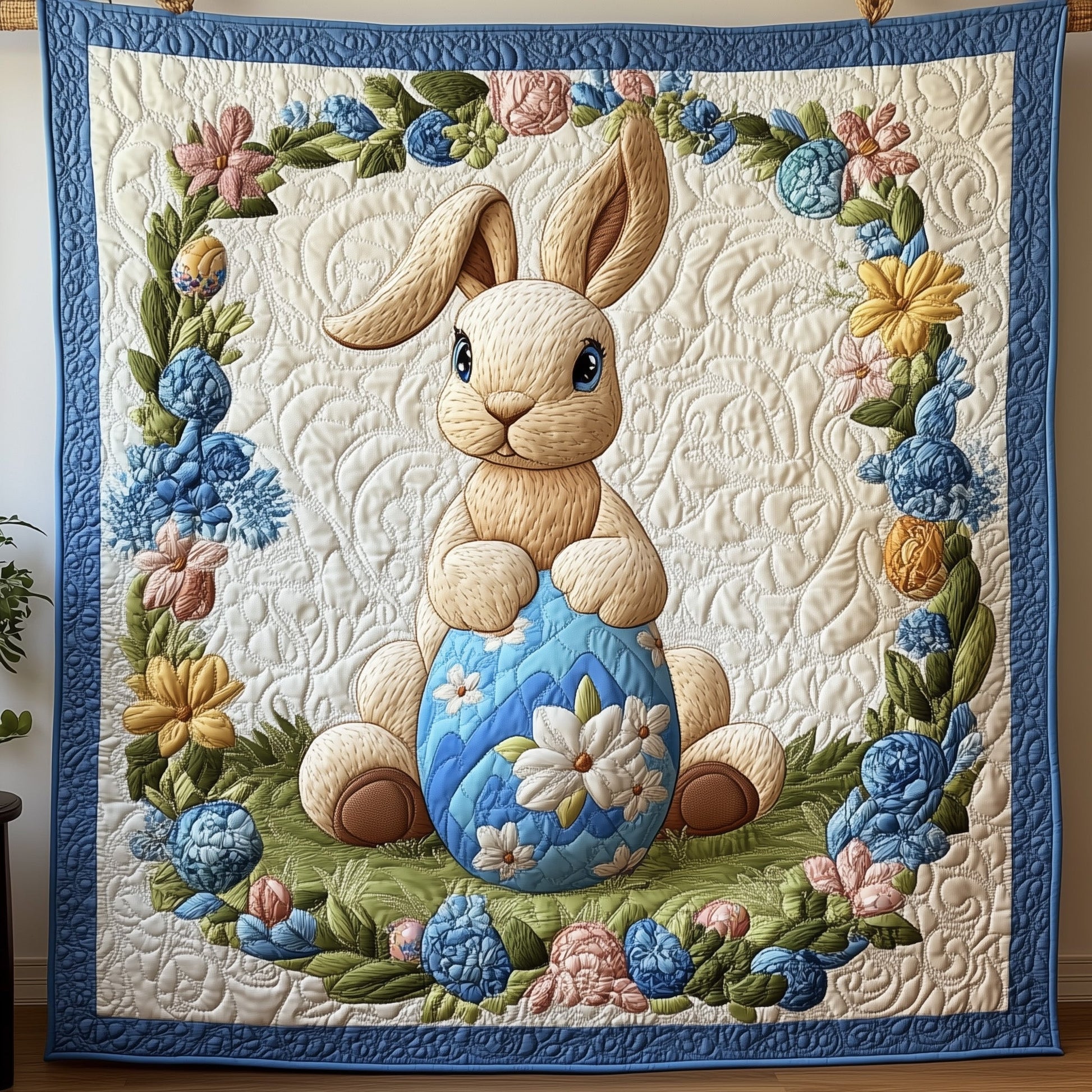 Bunny Kisses Quilted Blanket GFTOAB3398