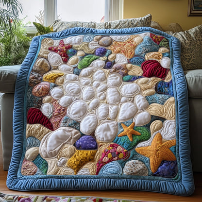 Shimmering Tides Quilted Blanket GFTOAB3380