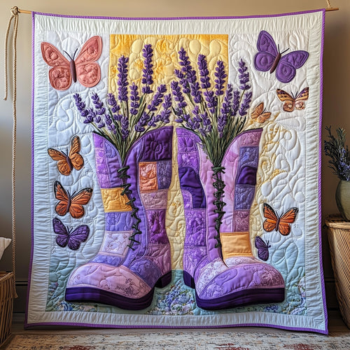 Blooming Steps Quilted Blanket GFTOAB3448