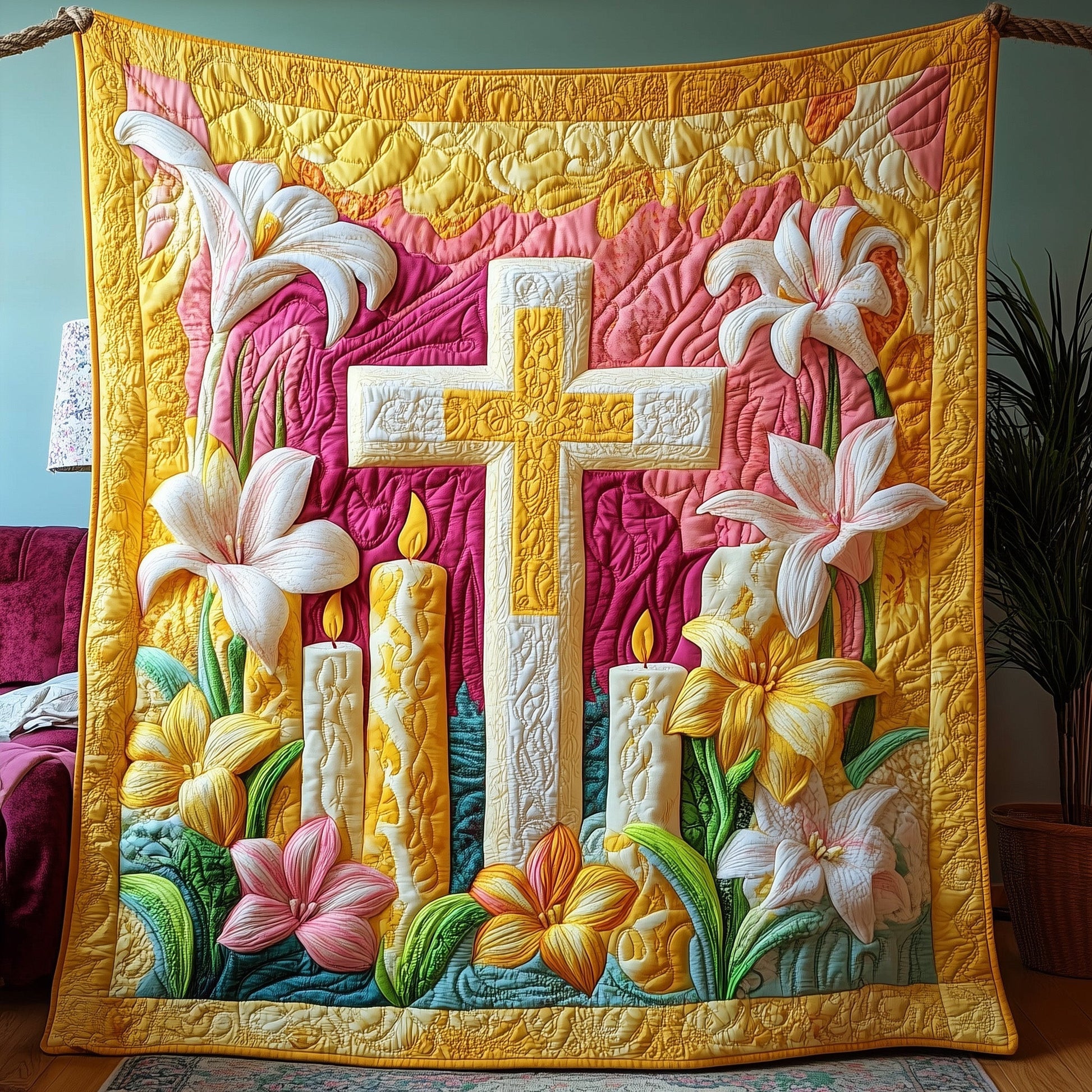 New Beginnings Quilted Blanket GFTOAB3413