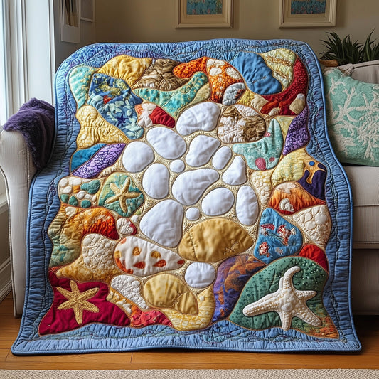 Glistening Shores Quilted Blanket GFTOAB3384
