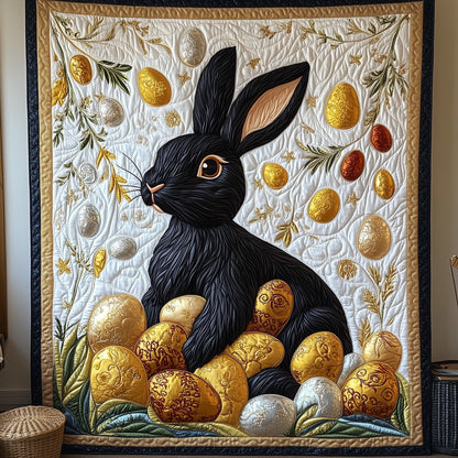 Hopping into Easter Quilted Blanket GFTOAB3397