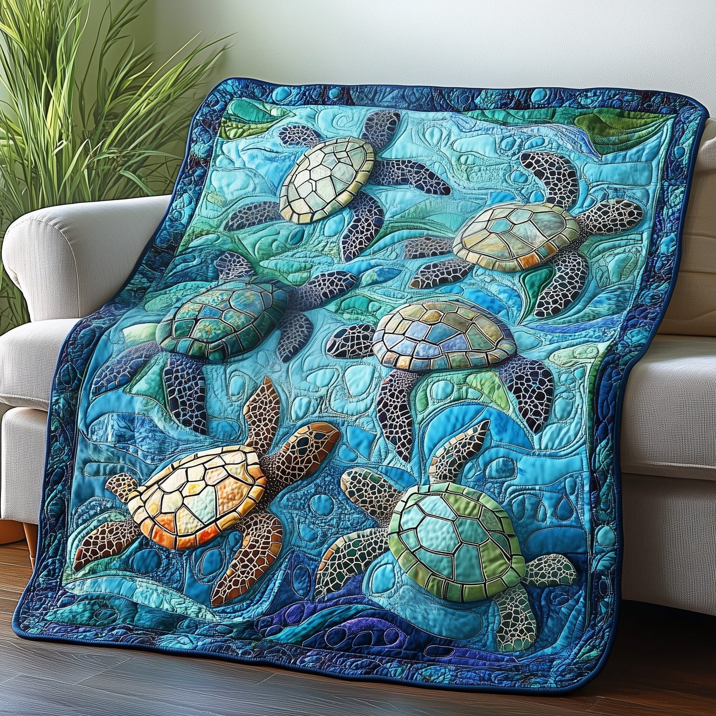 Slow and Steady Quilted Blanket GFTOAB3420