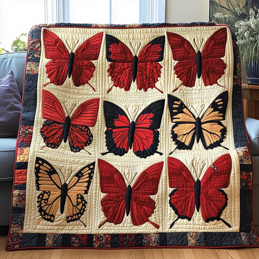 Fluttering Butterfly Quilted Blanket GFTONL2883