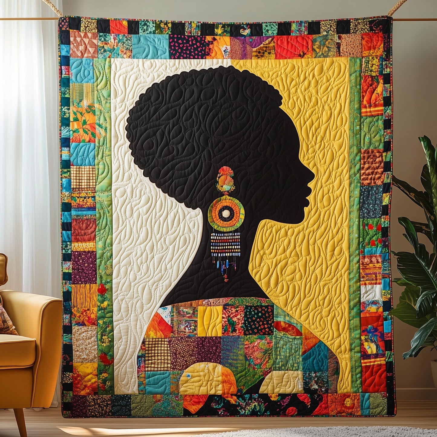Empowered Glow Quilted Blanket GFTOHD3021