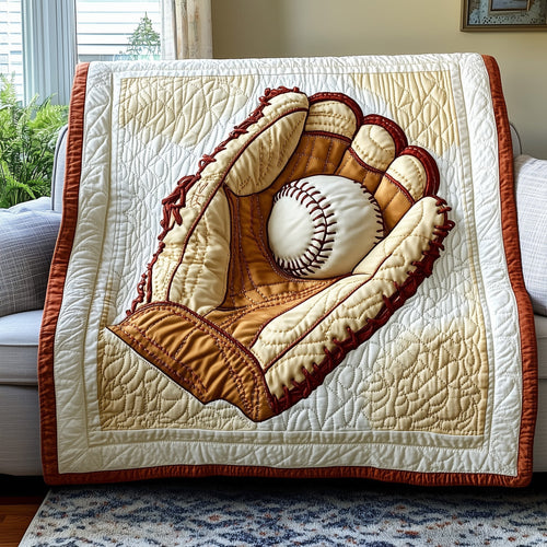 Vintage Baseball Quilted Blanket GFTOTP4072
