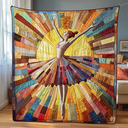 Ballerina Elegance Quilted Blanket GFTOTP4037