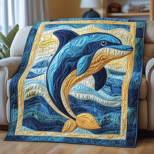 Ocean Serenade Quilted Blanket GFTOTP3938