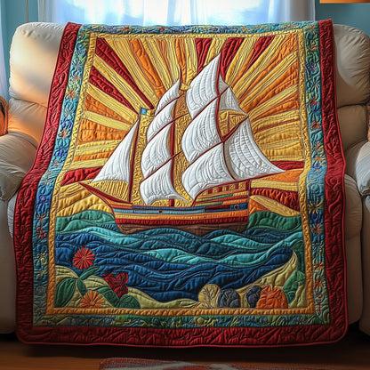 Ocean Wanderer Quilted Blanket GFTOTP3954