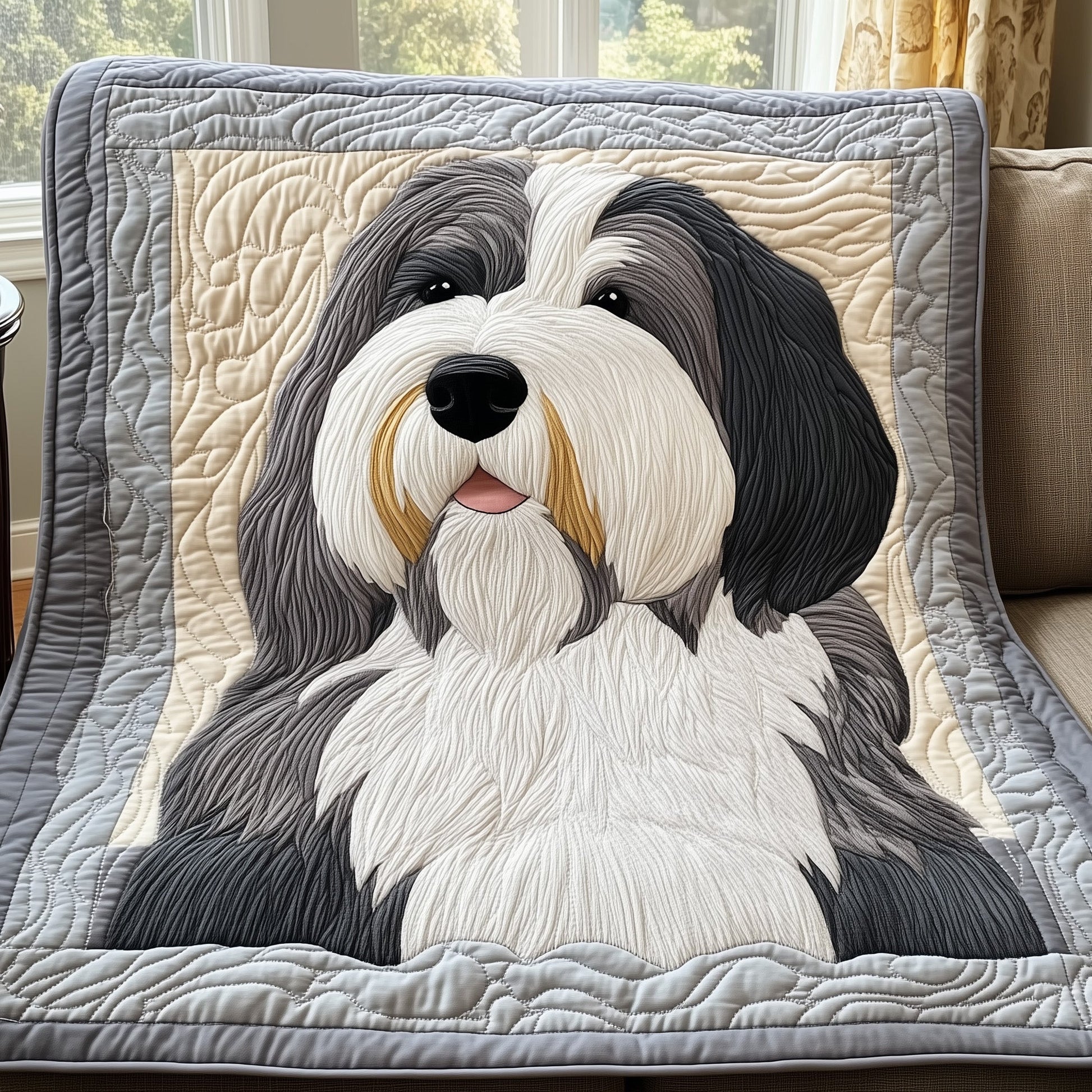 Fluffy Guardian Quilted Blanket GFTOAB3332
