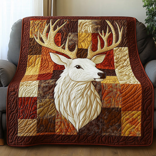 Antlers of Gold Quilted Blanket GFTOTP3809