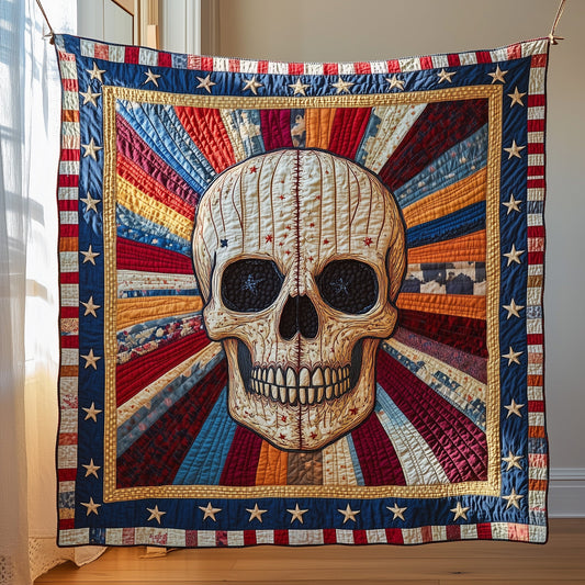 Skull Quilted Blanket GFTOHD3111