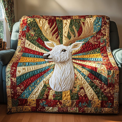 Majestic Deer Quilted Blanket GFTOTP3813