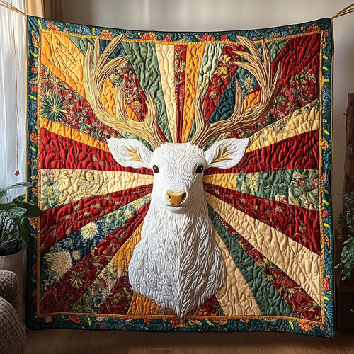 Majestic Deer Quilted Blanket GFTOTP3812