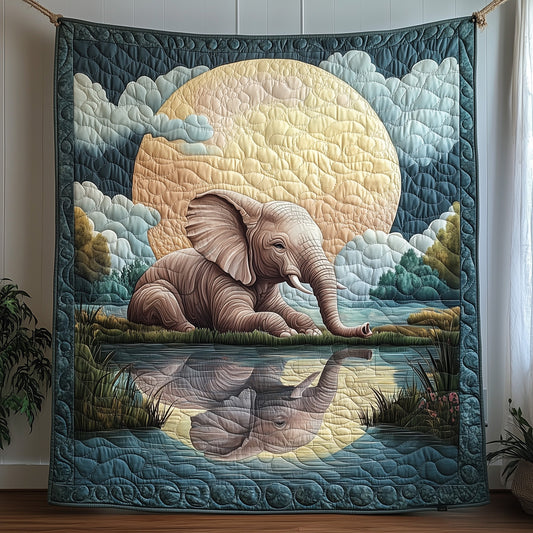 Elephant Quilted Blanket GFTOHD3109