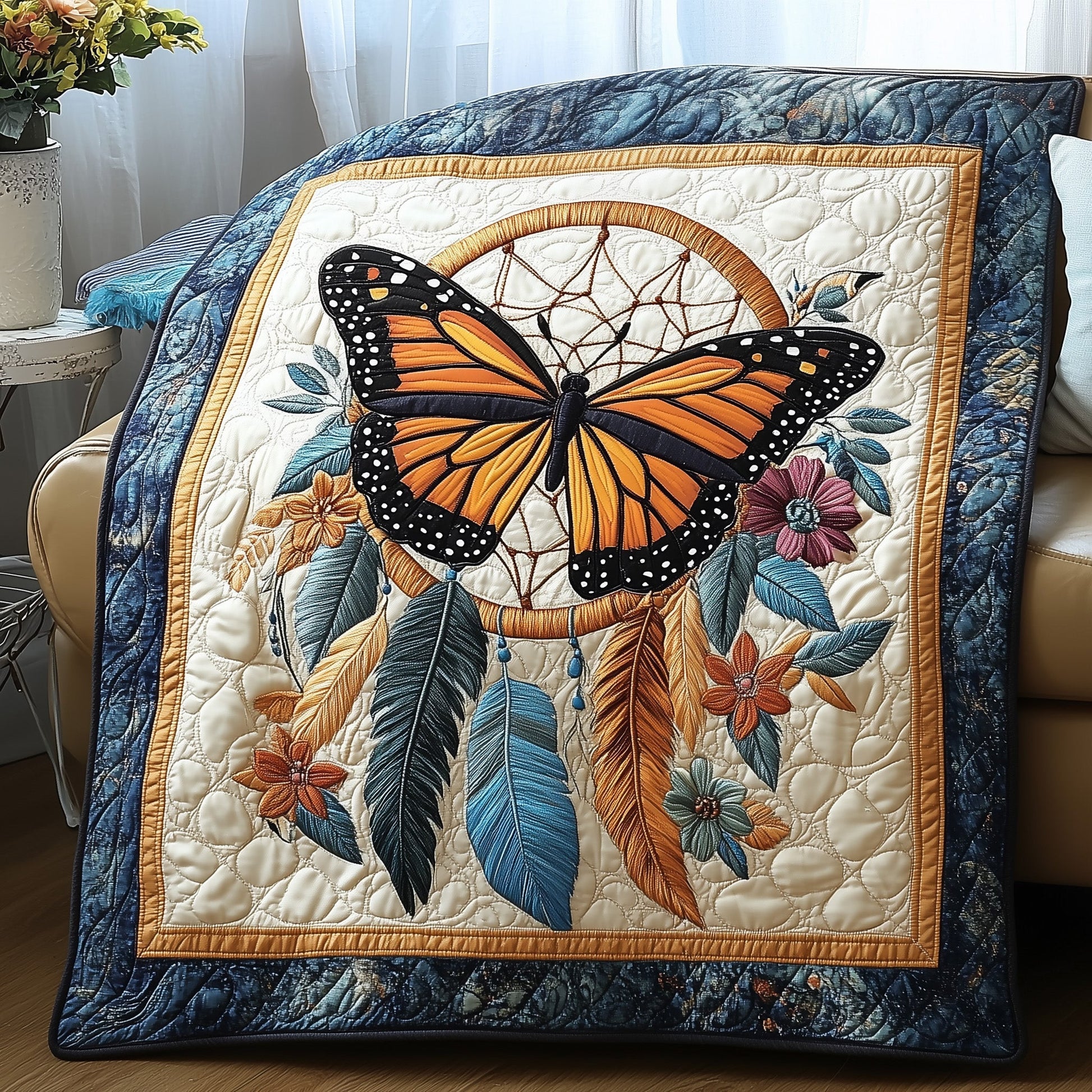 Dreamcatcher Wings Quilted Blanket GFTOTP4075