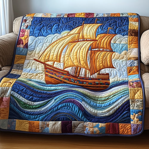 Ocean Wanderer Quilted Blanket GFTOTP3949