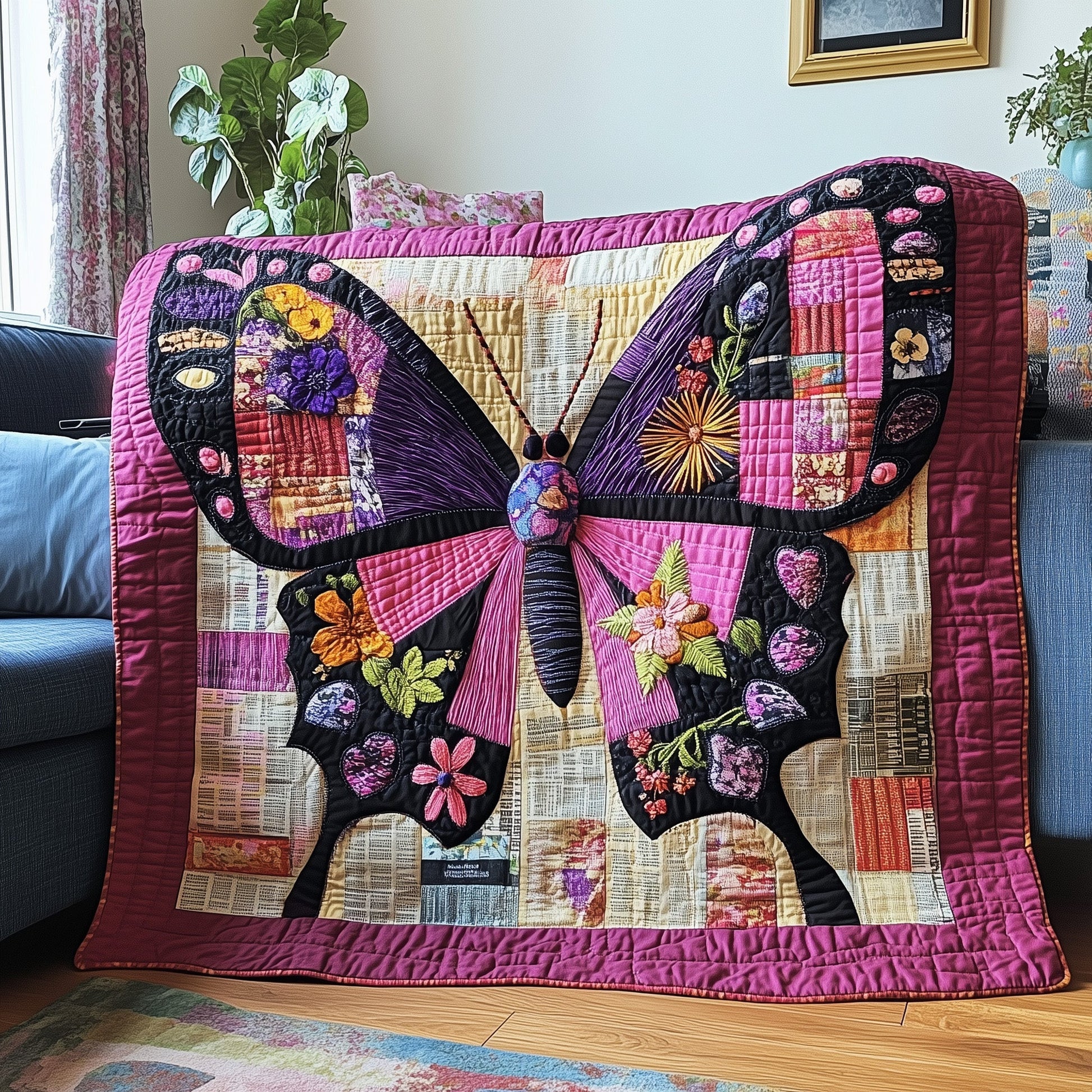 Timeless Flight Quilted Blanket GFTOTP3964