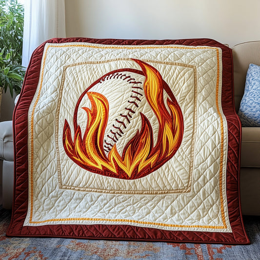 Vintage Baseball Quilted Blanket GFTOTP4071