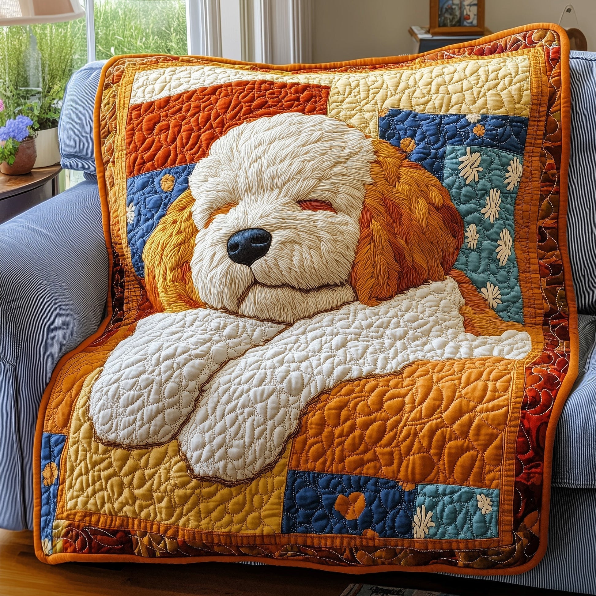 Dreamy Doodle Quilted Blanket GFTOAB3344