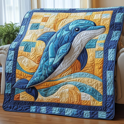 Ocean Serenade Quilted Blanket GFTOTP3937