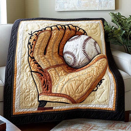 Vintage Baseball Quilted Blanket GFTOTP4074